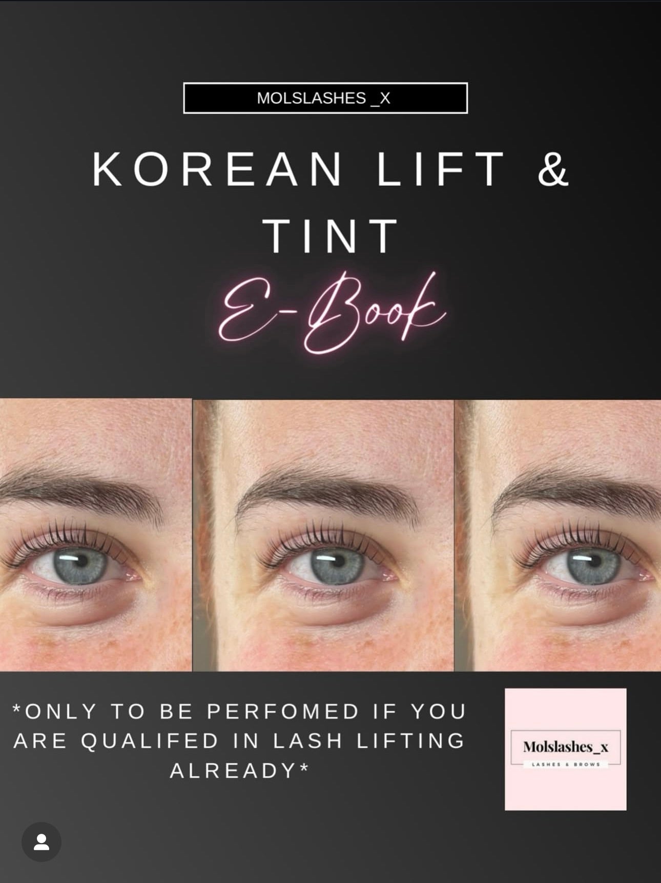 Korean Lash Lift Ebook