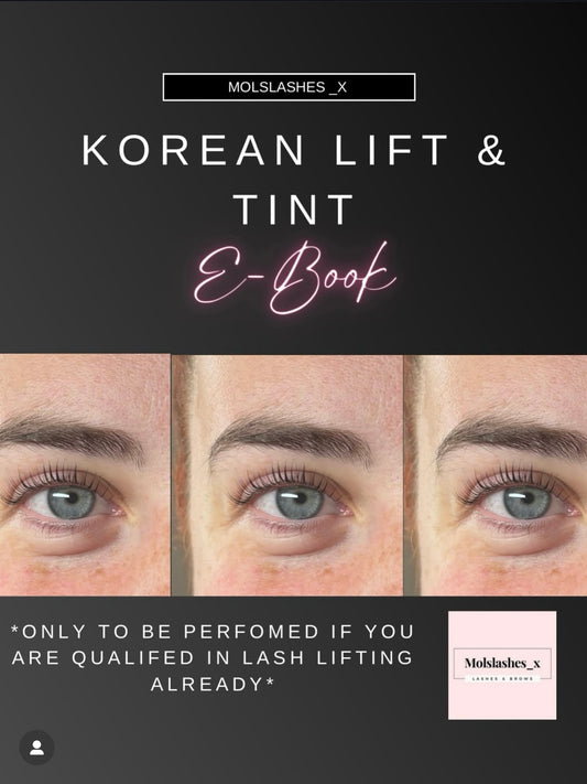 Korean Lash Lift Ebook
